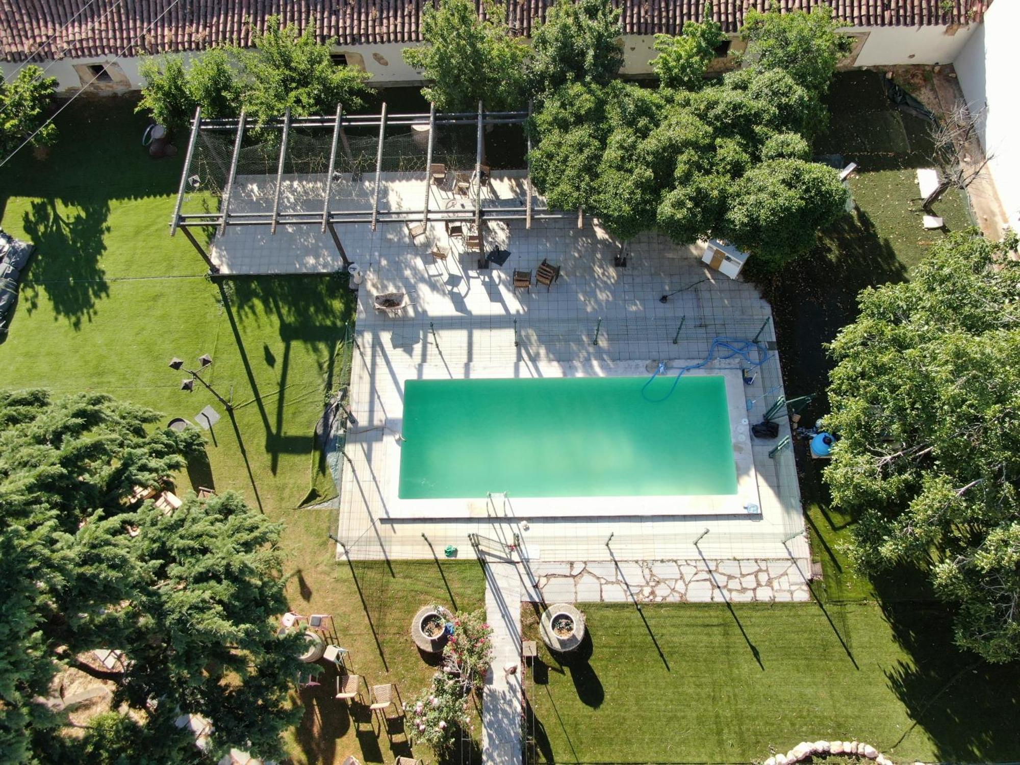 Casa Rural Palacio Conde De Aldana Con Piscina Entre Encinares Y Dehesas Terradillos Zewnętrze zdjęcie
